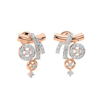 Kolby Round Diamond Stud Earrings